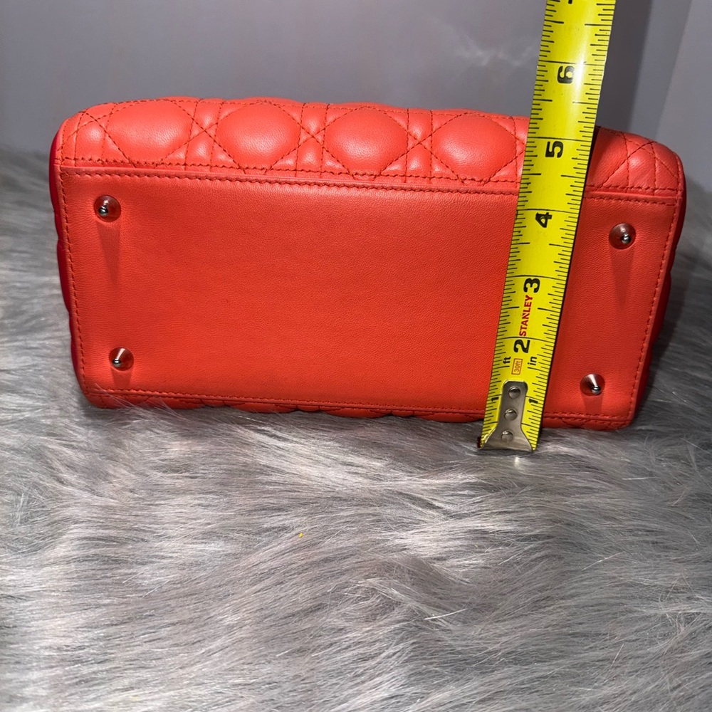 Lady Dior Medium Bicolor Cannage~with COA - Picture 10 of 10